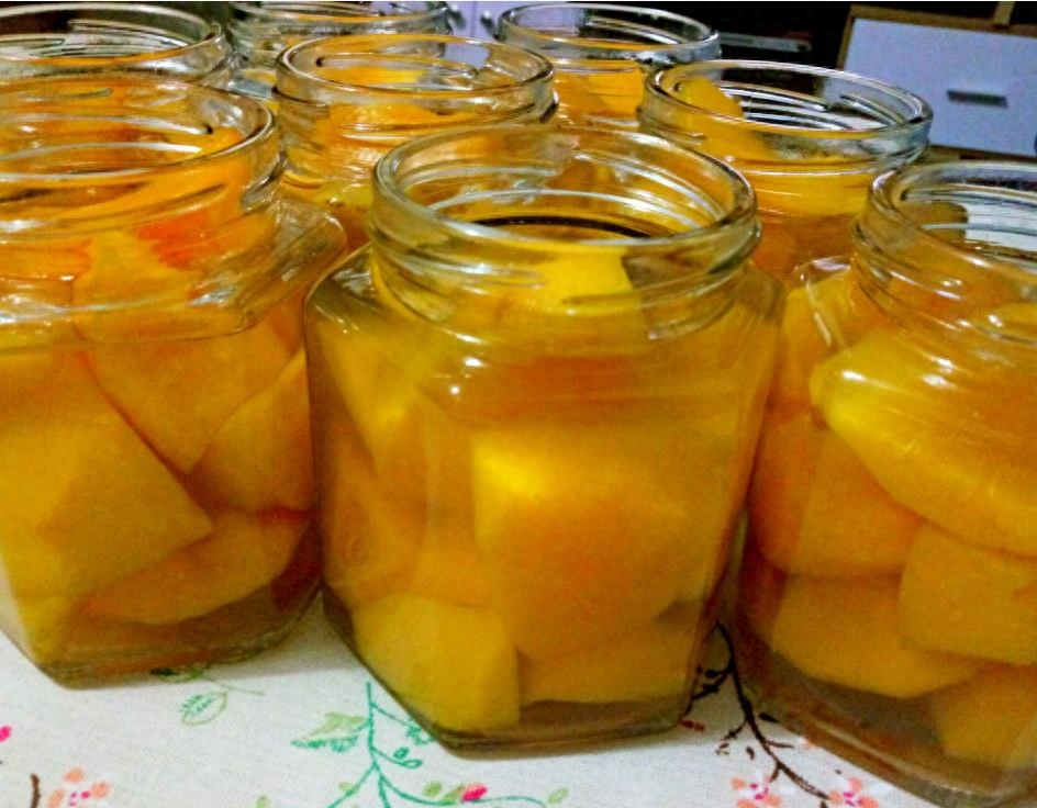 自制黄桃罐头的做法，简单易学，美味享受，营养丰富-东方美食